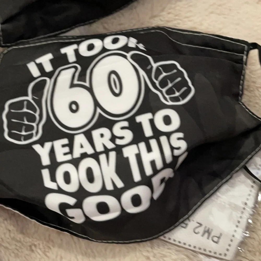 New set/2 It Took 60 years to look this good masks